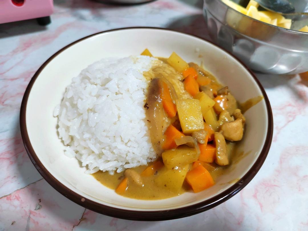 咖喱鸡肉饭🍛