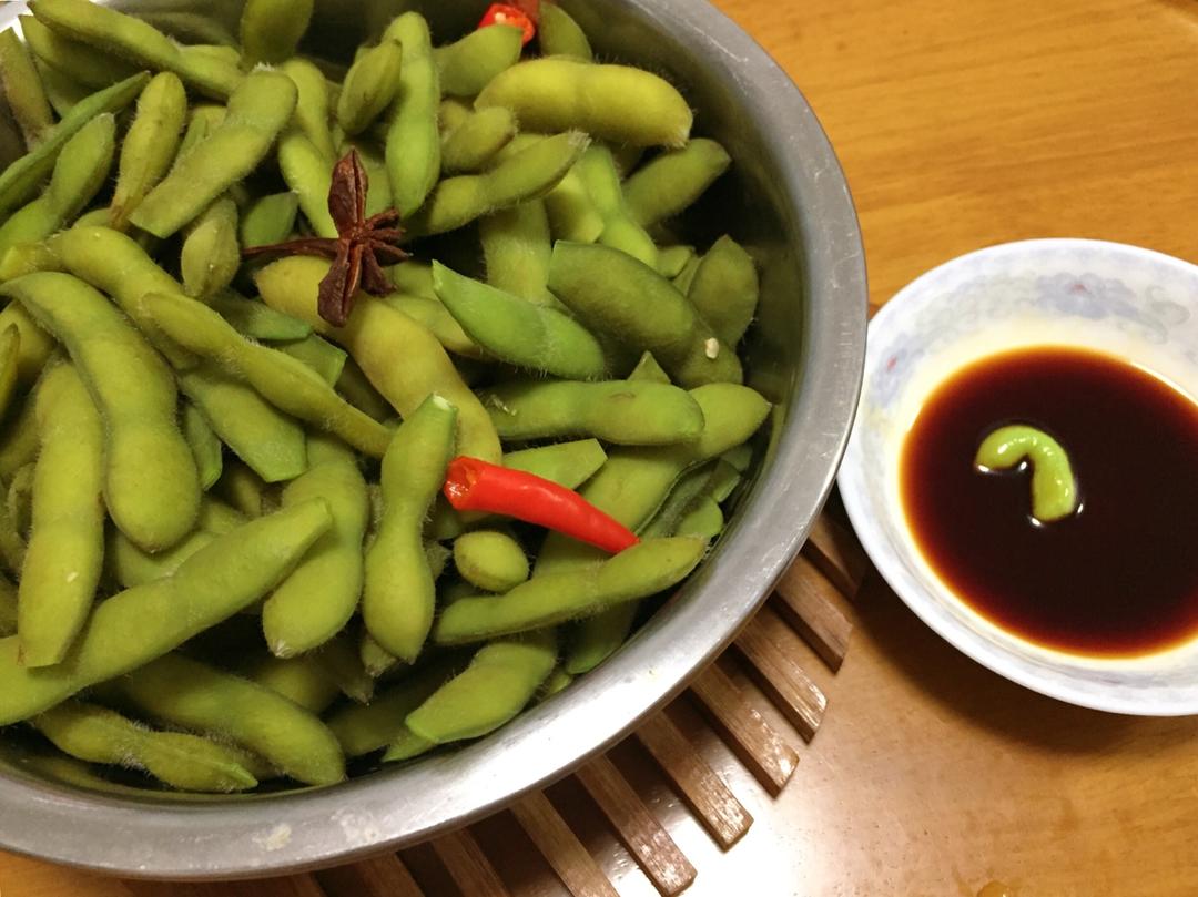 张姐-盐水毛豆（简单快捷下酒菜）