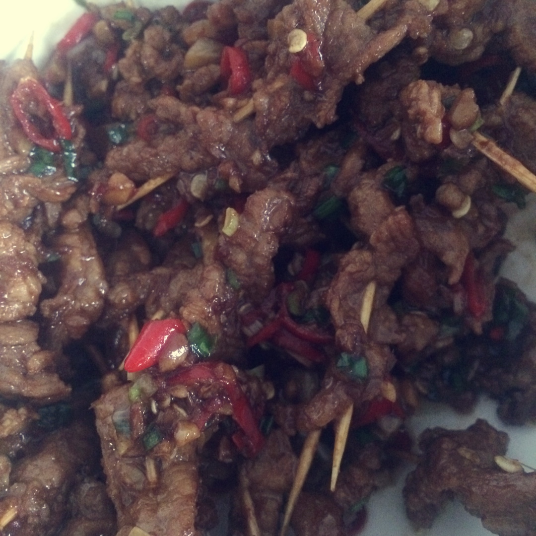 牙签牛肉 道地湖南味