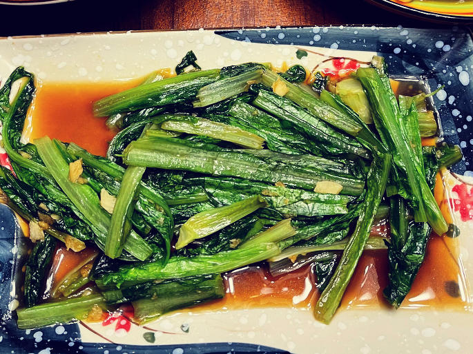 蒜蓉油麦菜（蚝油）