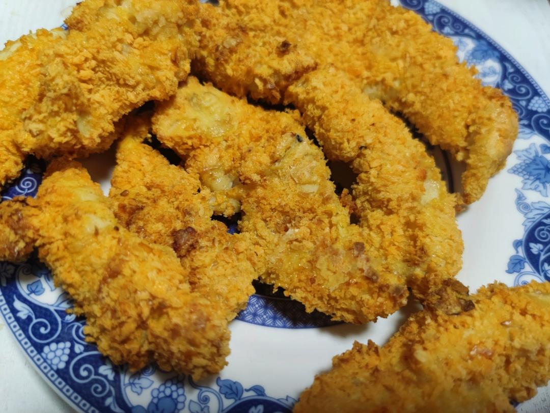 无油脆脆鸡胸肉（空气炸锅）