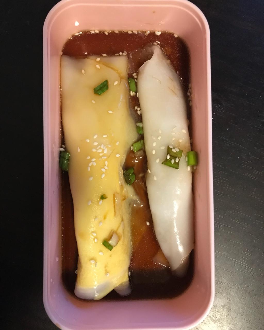 微波炉自制肠粉