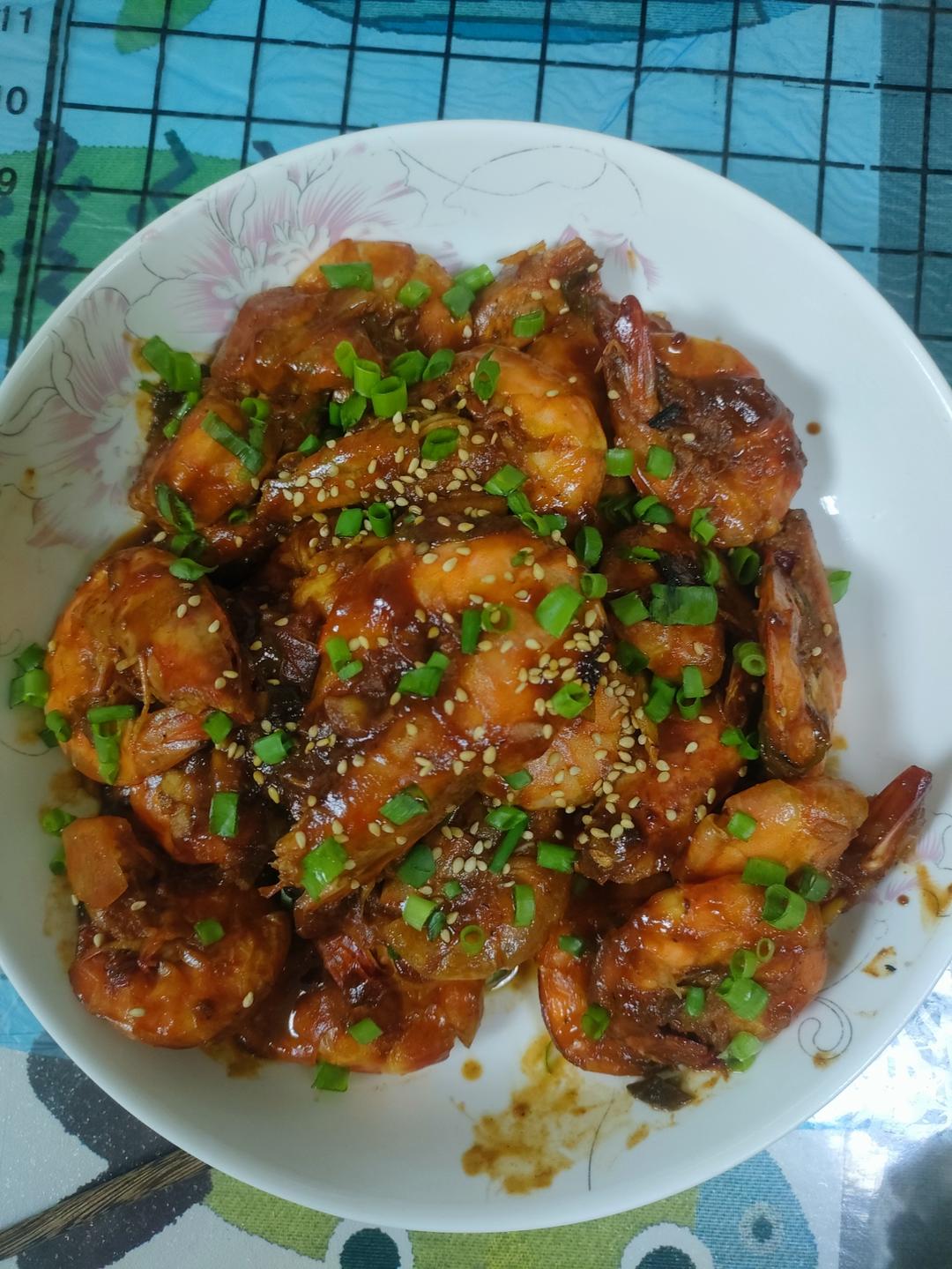 家庭版油焖大虾