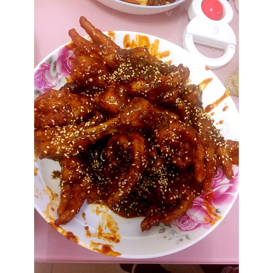 韩式辣鸡爪