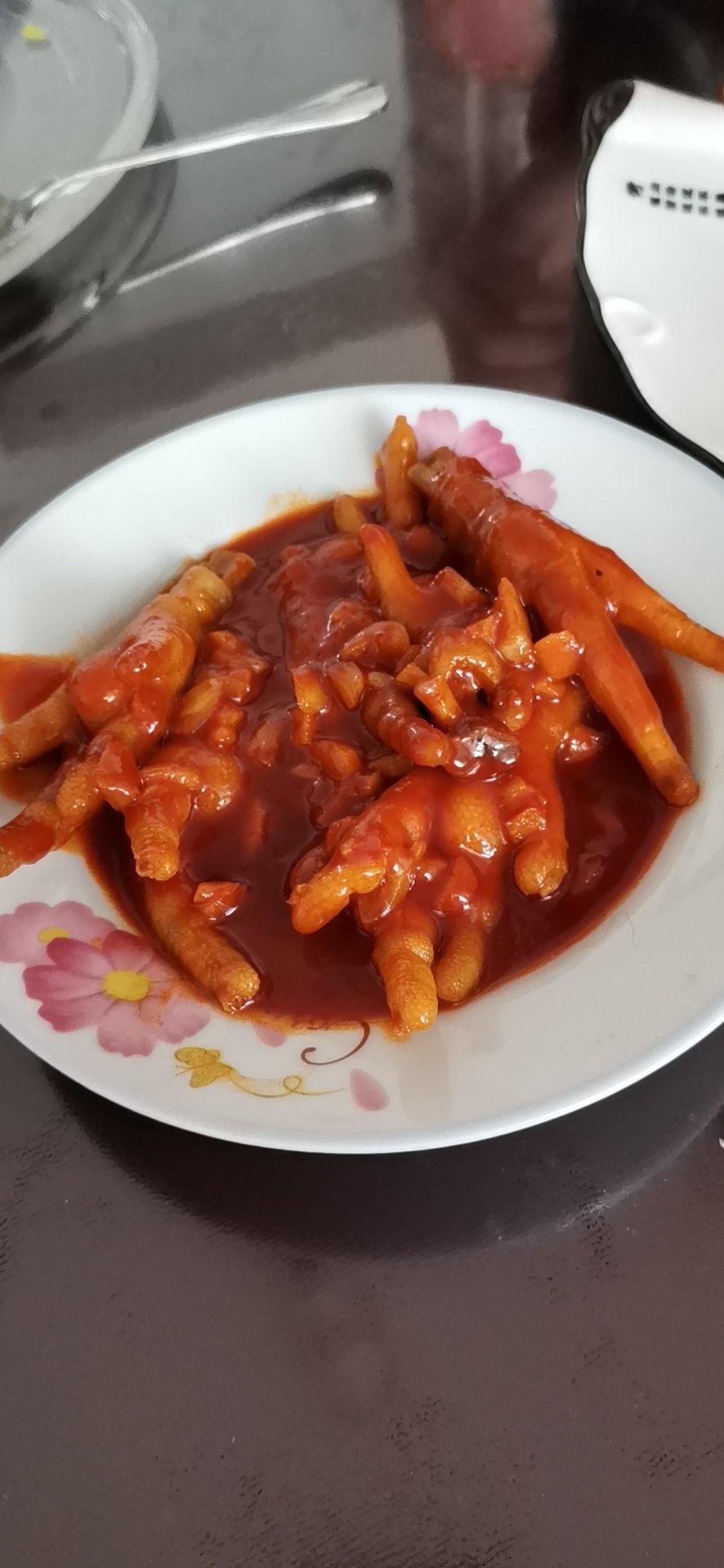 韩式辣酱鸡爪