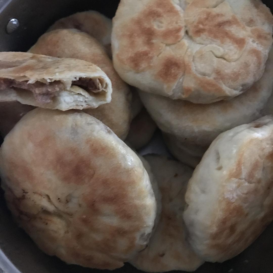 油酥肉火烧 Pork Pie