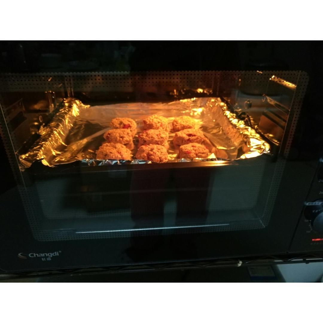 早餐香蕉燕麦饼干