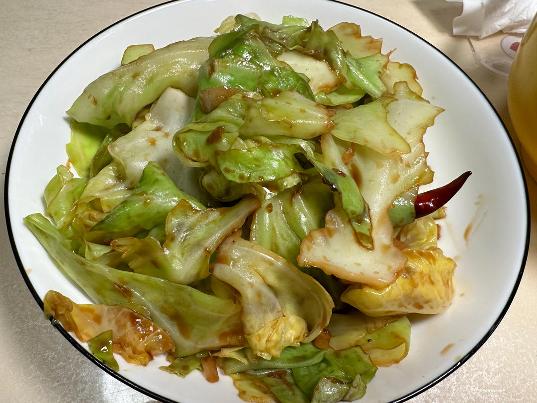 爆炒大头菜（麻椒）