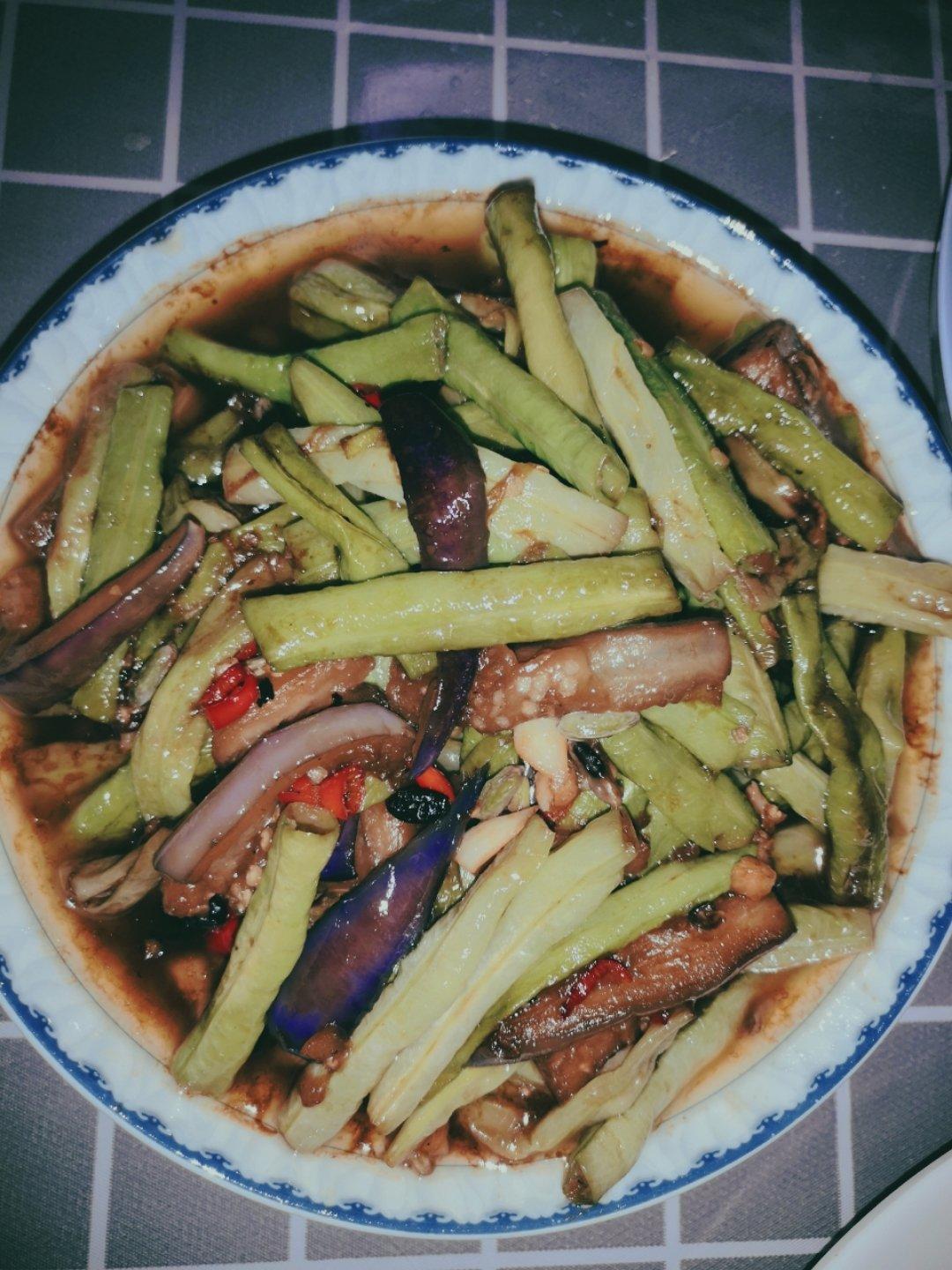 茄子豆角