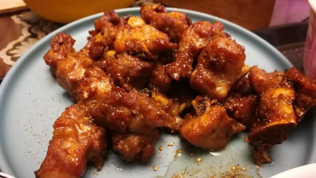 好吃到舔手指🔥蒜香排骨❗️超简单做法❗️