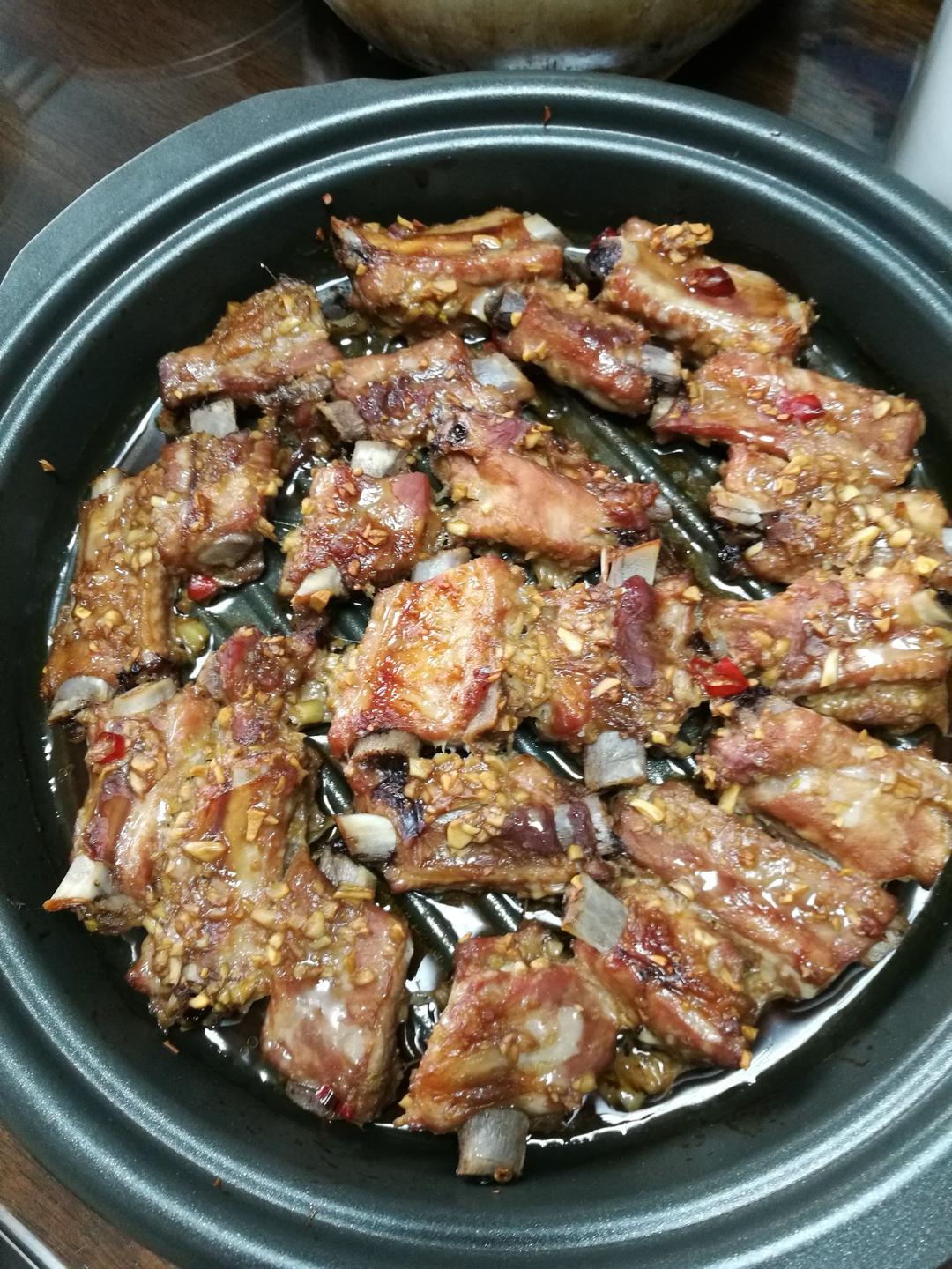 香到骨头里的蒜香排骨（烤箱）