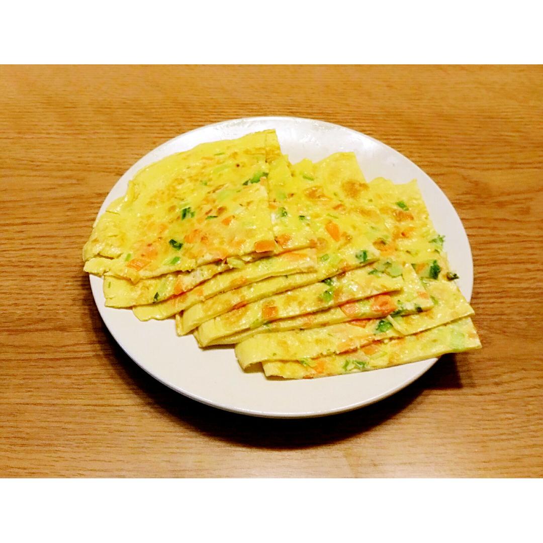 李白_5e9s做的鸡蛋蔬菜饼