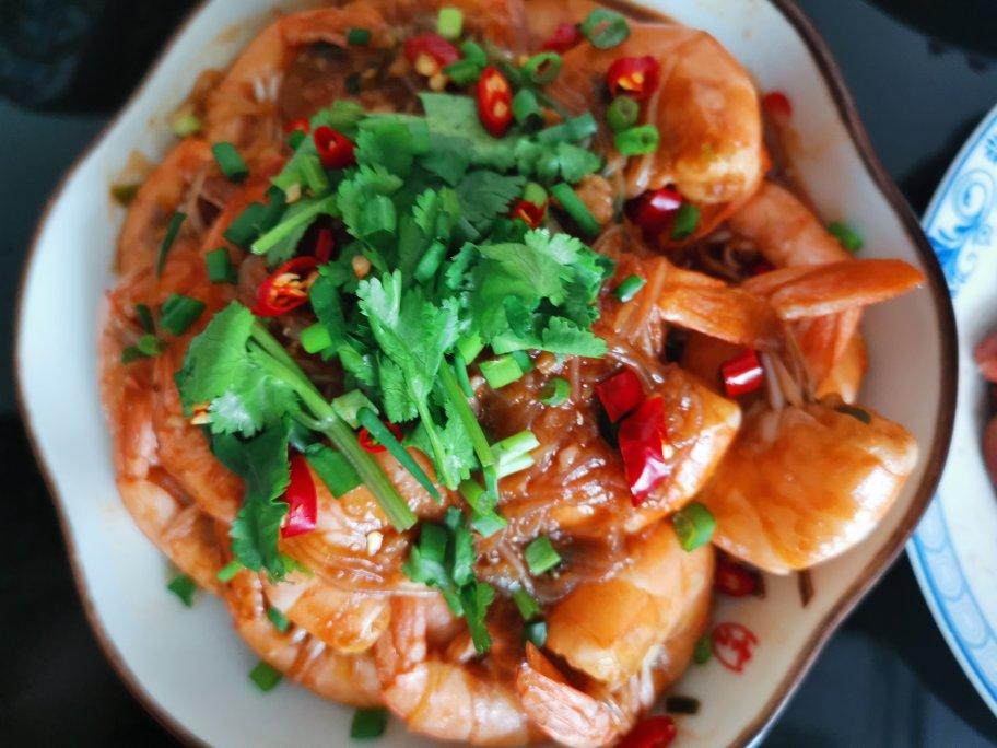 简单快手❗️巨鲜美好吃的蒜蓉粉丝虾‼️爆好吃