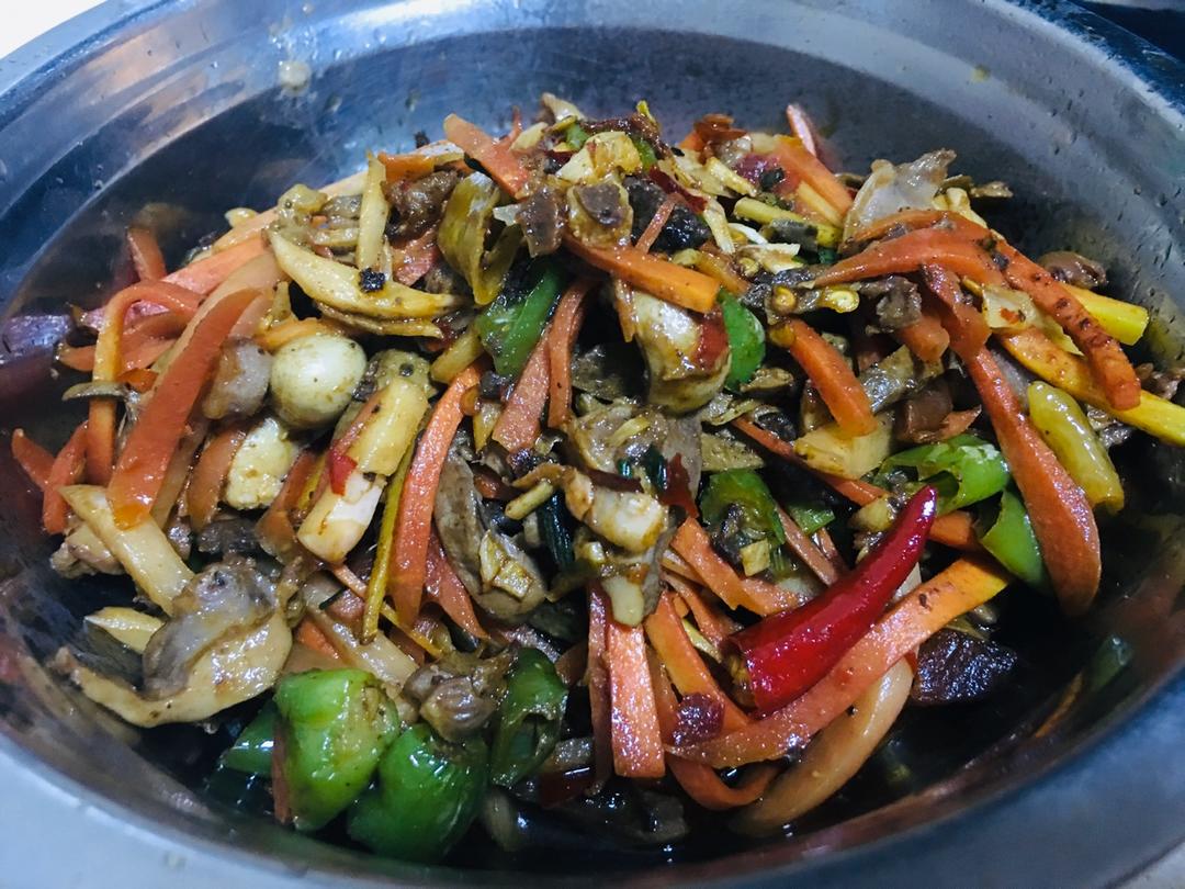 泡椒鸡杂面