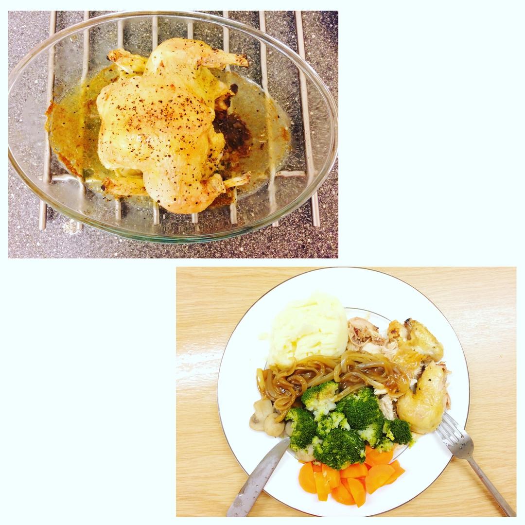 袋袋烤鸡--自制腌料+脆皮秘籍