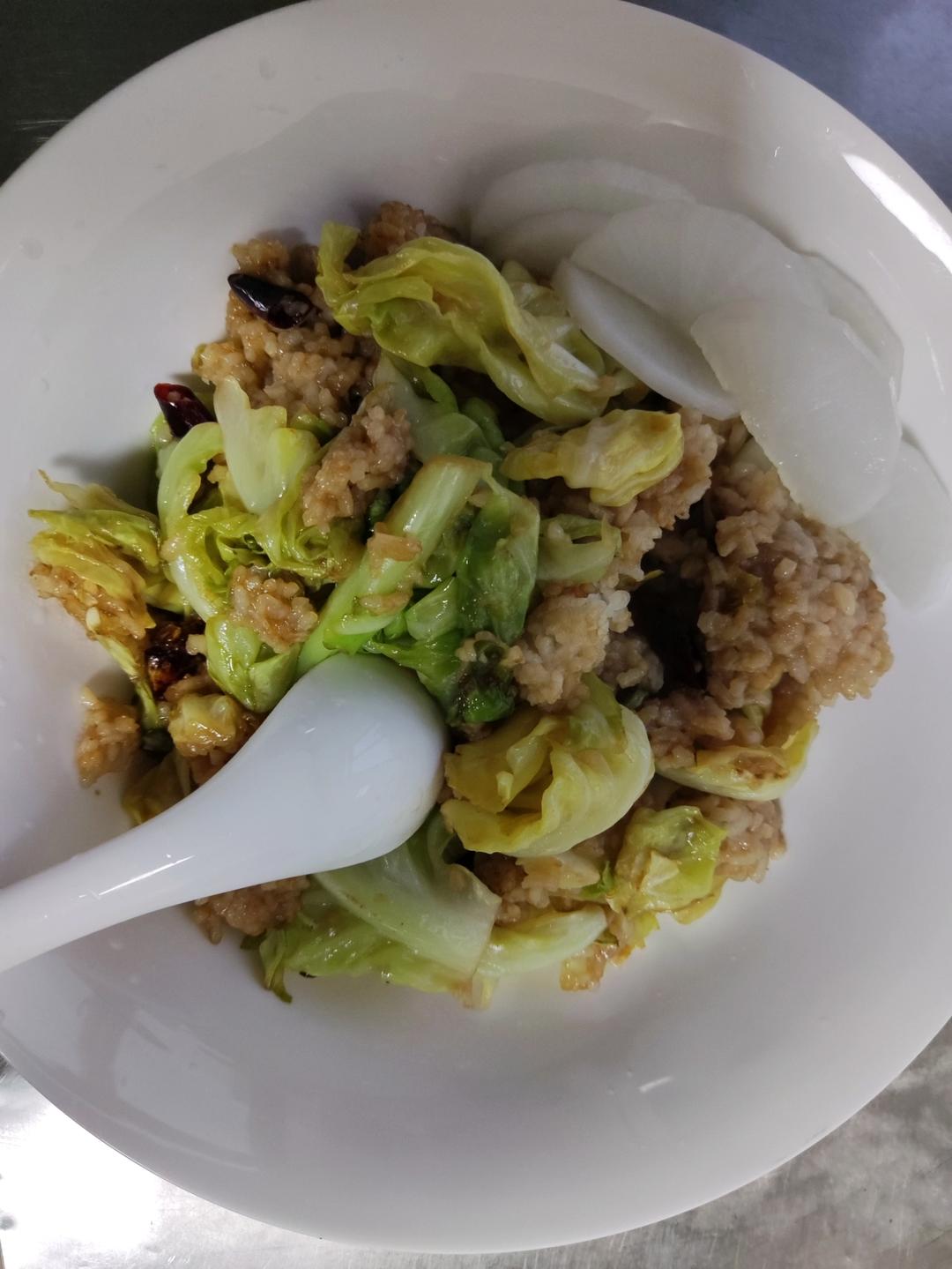 ❗拿肉都不换的手撕包菜，5分钟快手家常菜🔥
