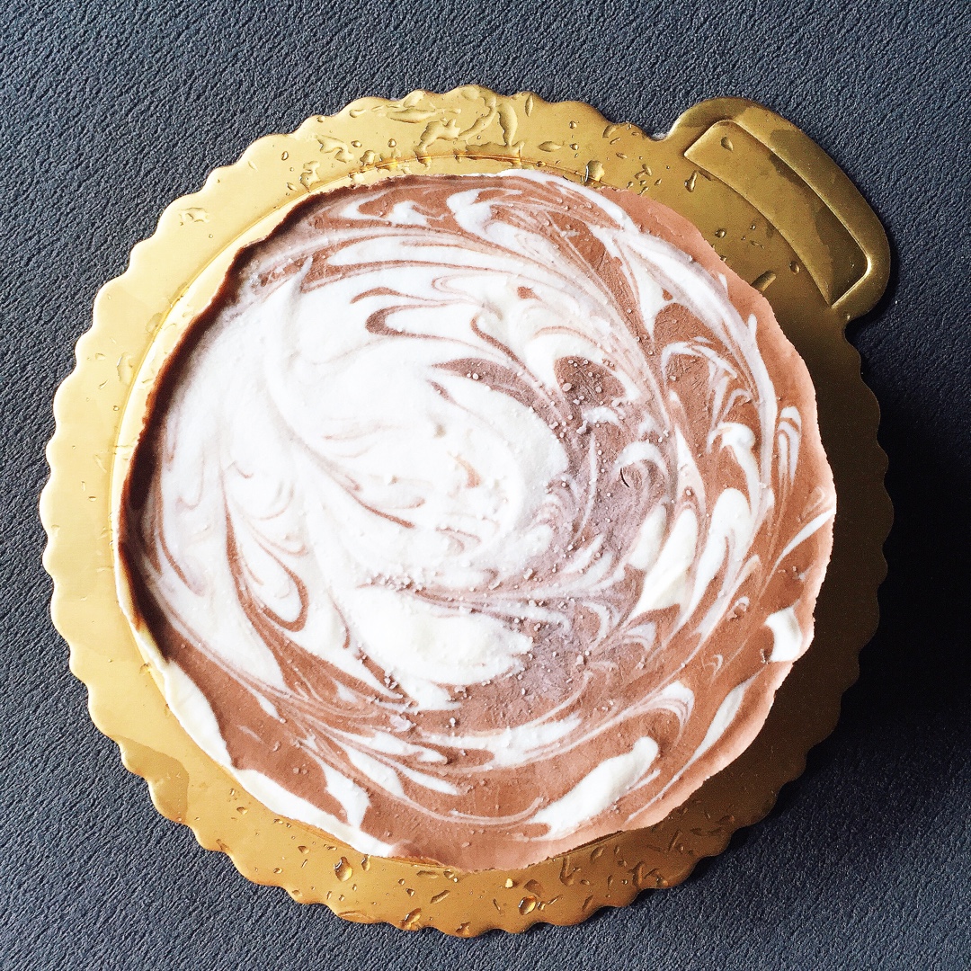 摩卡大理石冻芝士蛋糕