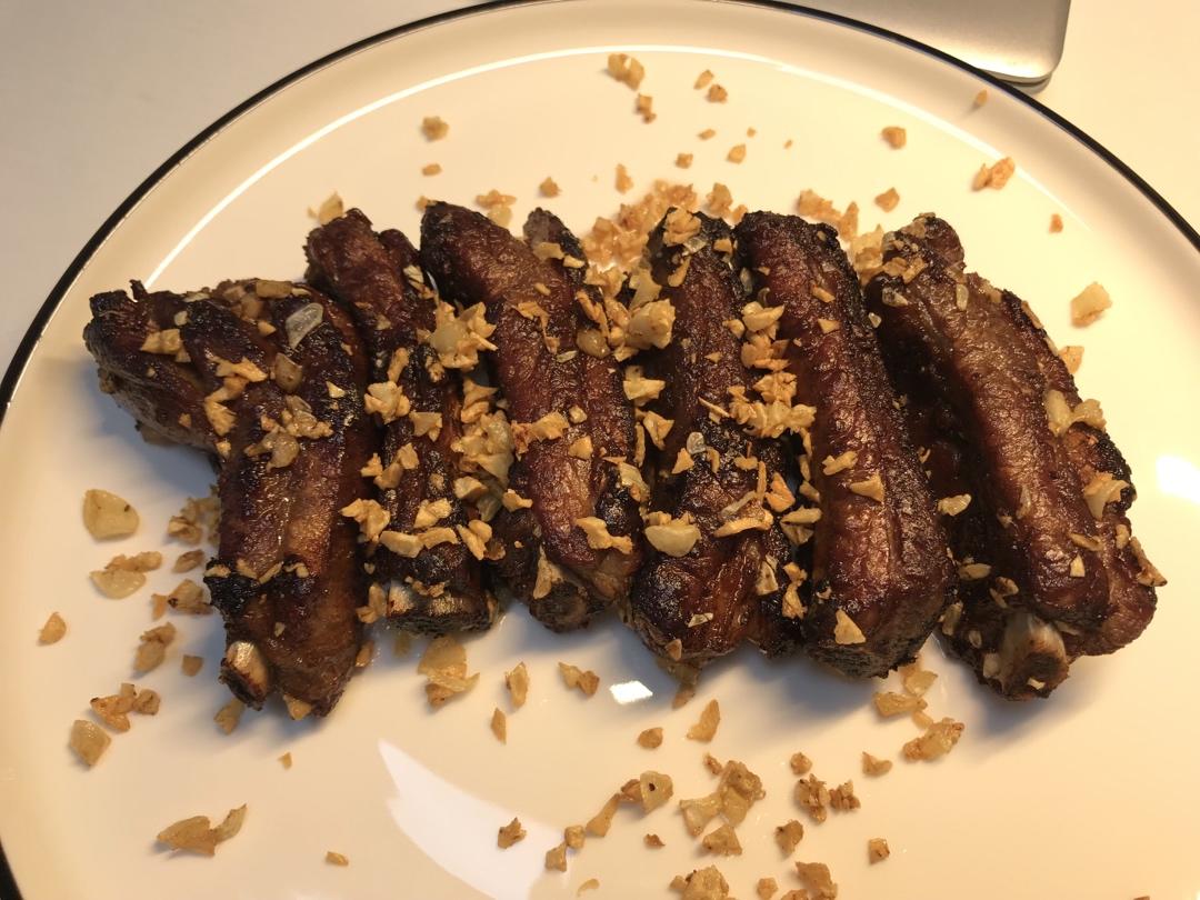 金牌蒜香排骨-少油猪肋排