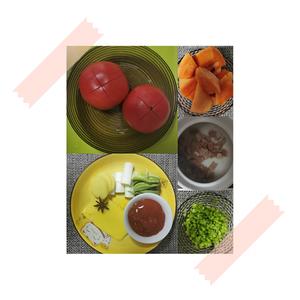 一见误终生--番茄木瓜牛腩汤的做法 步骤1
