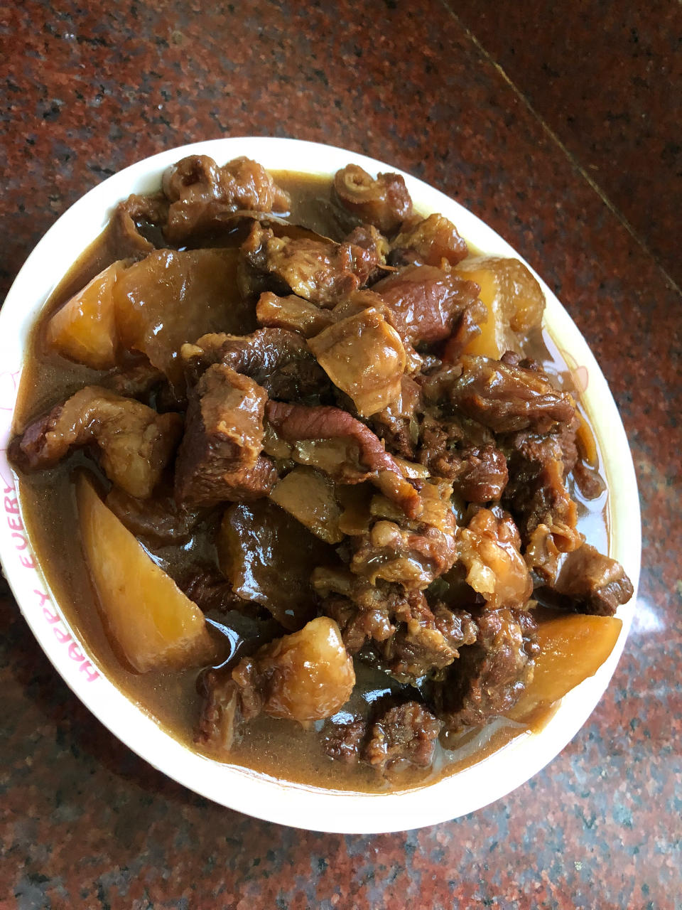 广式焖牛腩