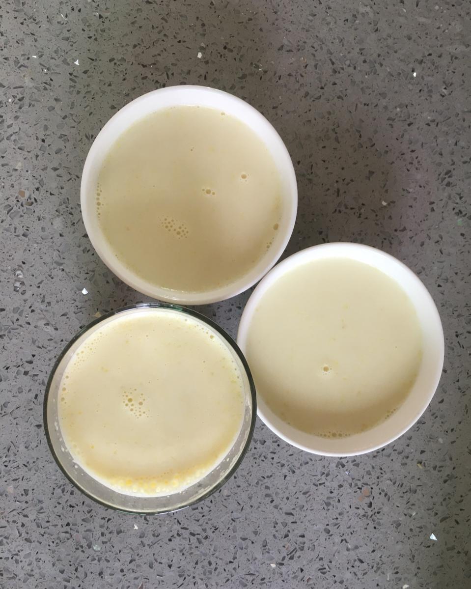 豆浆机版奶香玉米汁（附快速剥玉米的方法）