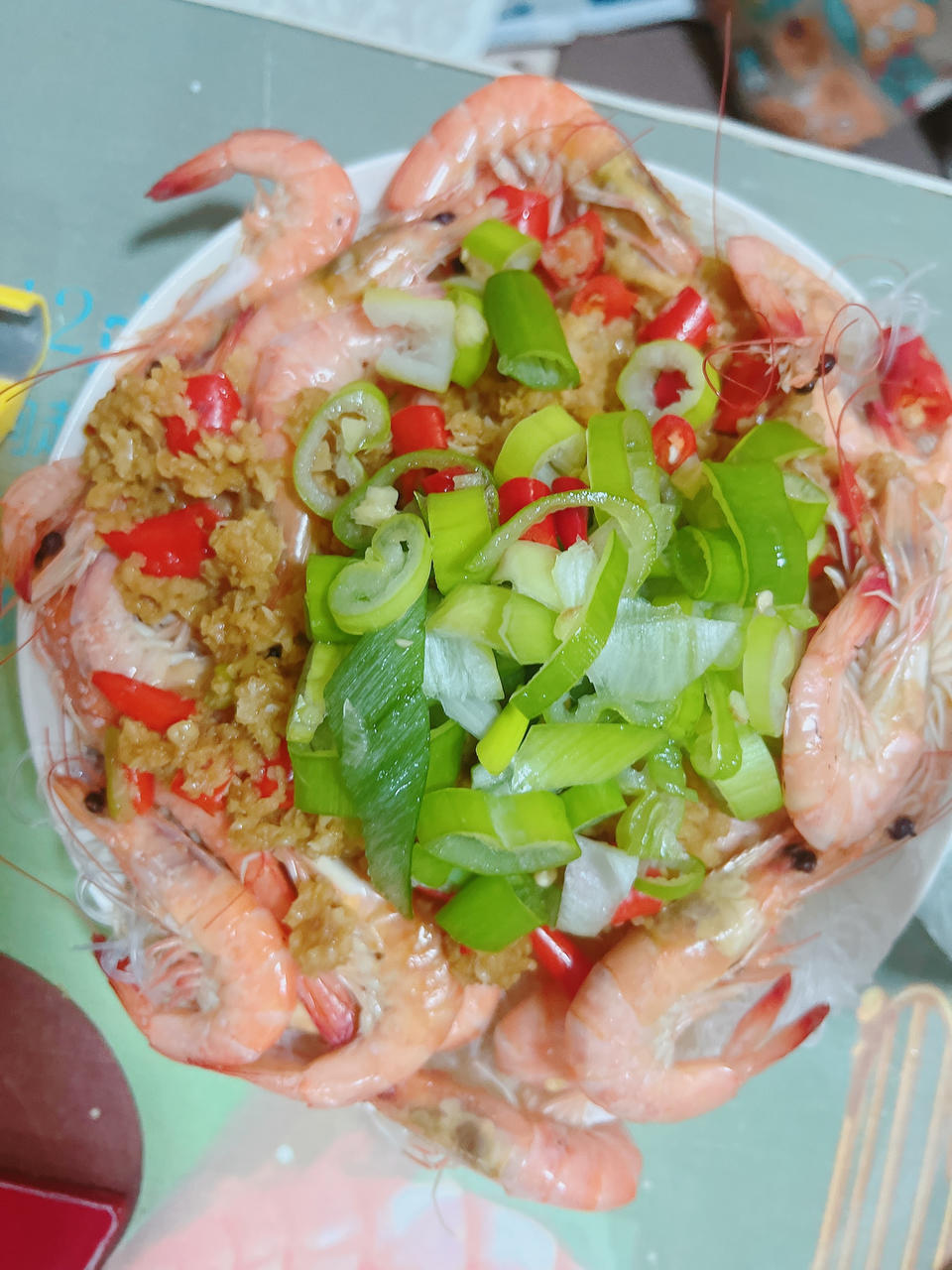 蒜蓉粉丝蒸大虾