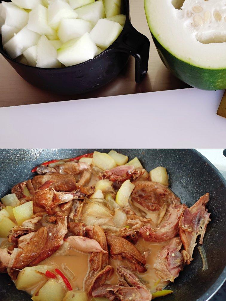 家常冬瓜炖鸡