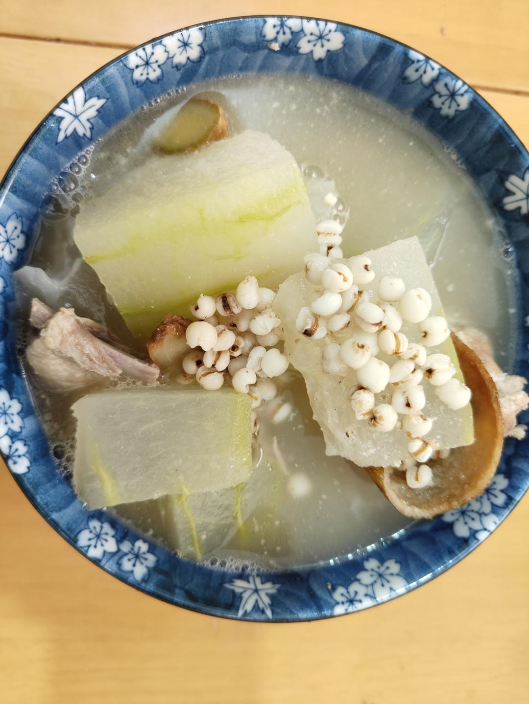 冬瓜薏仁排骨汤