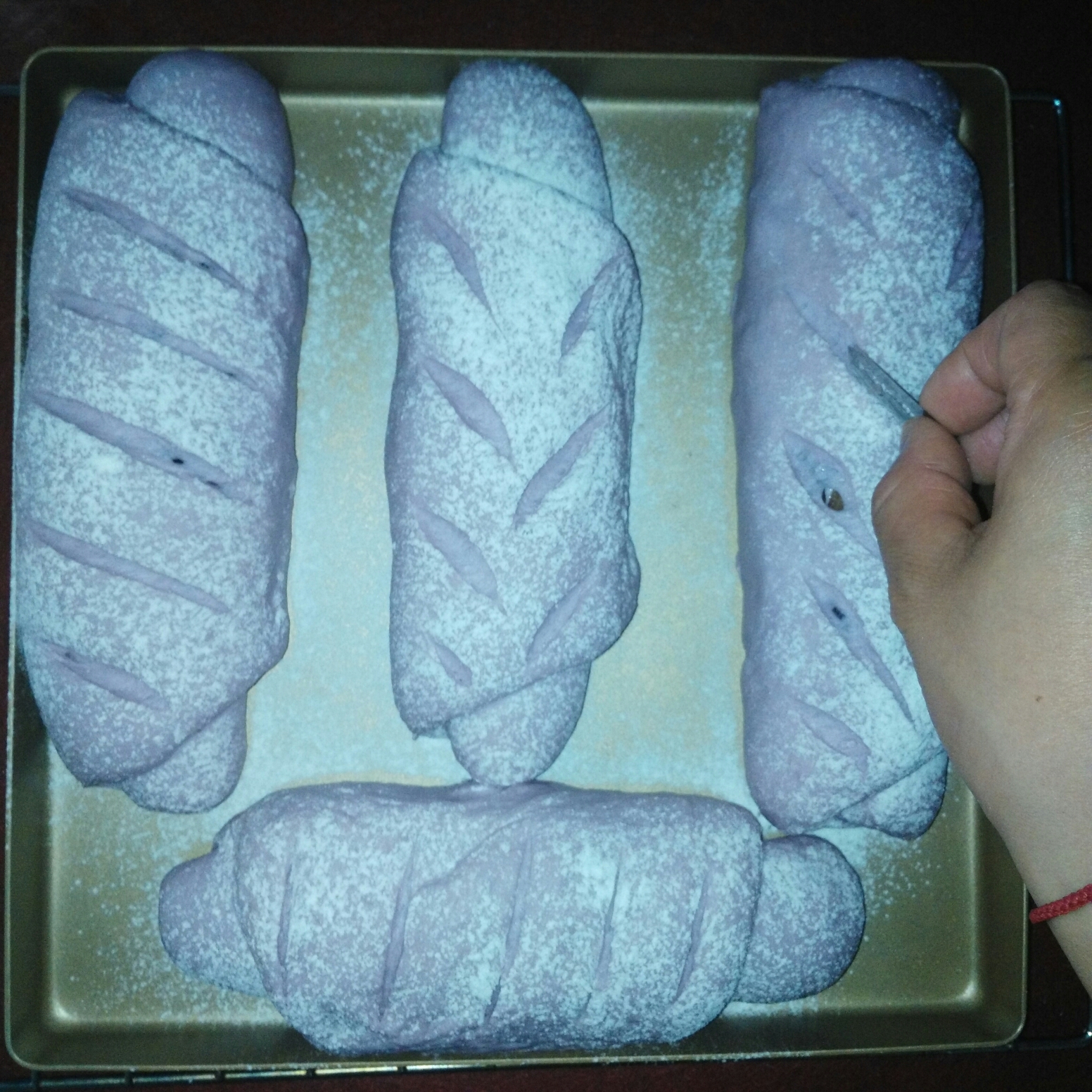 紫薯软欧包的做法 步骤11