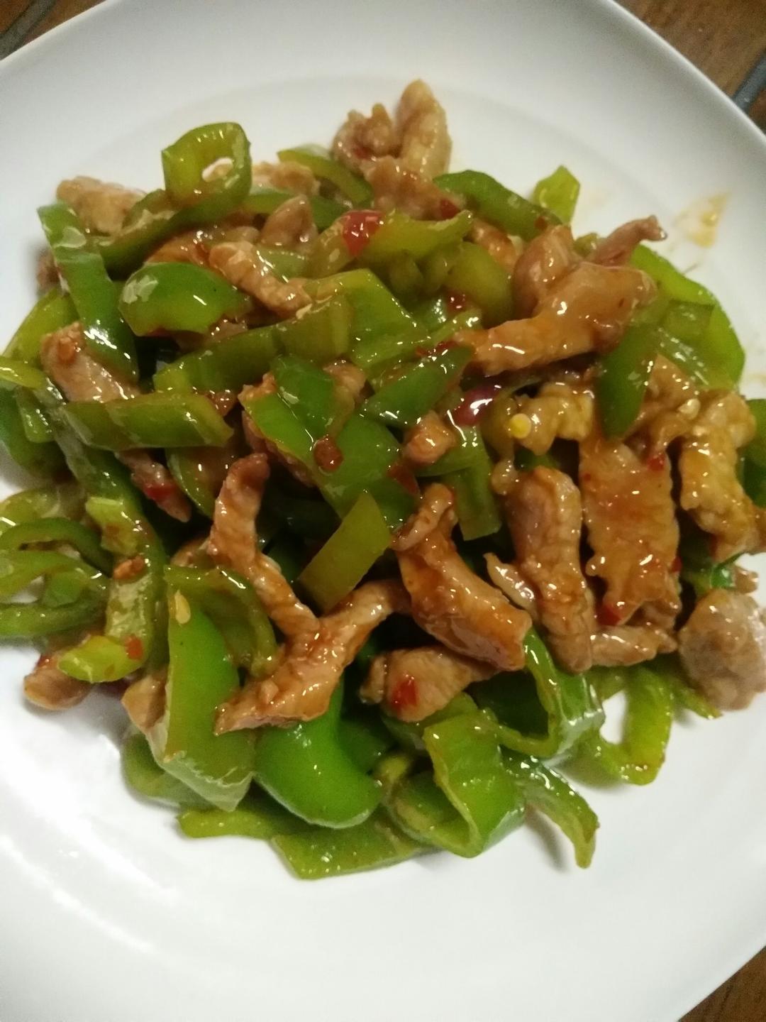 青椒肉丝