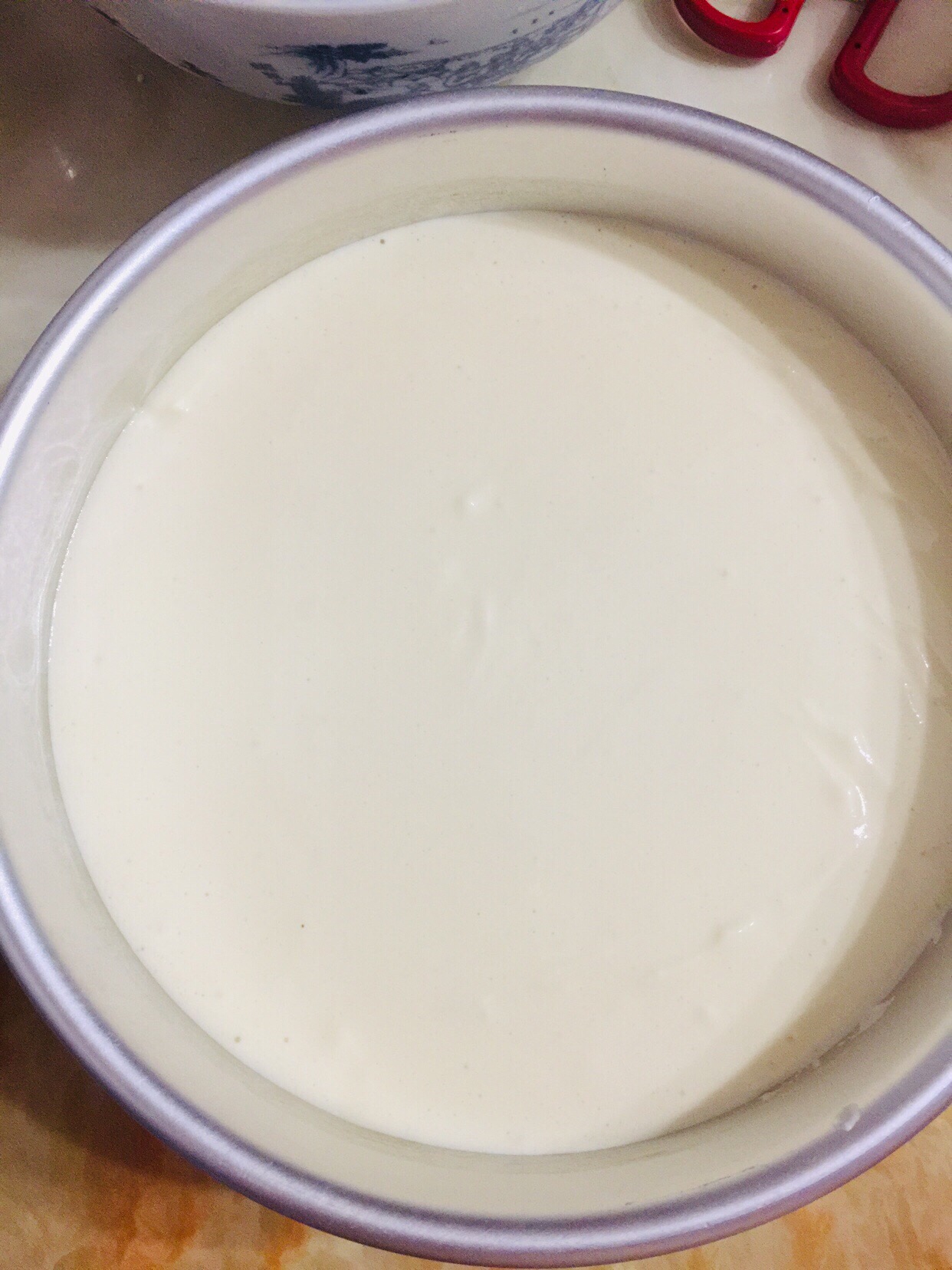 酸奶戚风蛋糕（八寸）的做法 步骤11