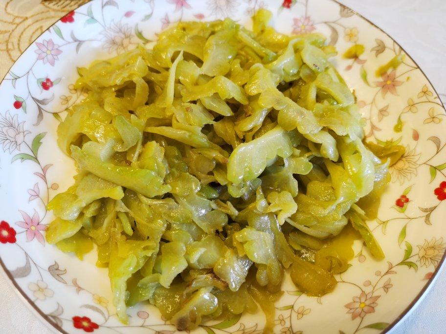 素炒苦瓜