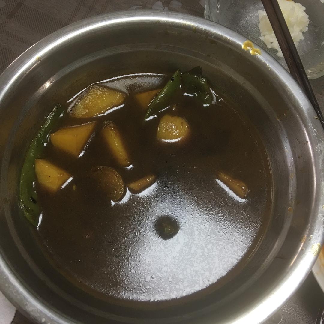 土豆炖豆角