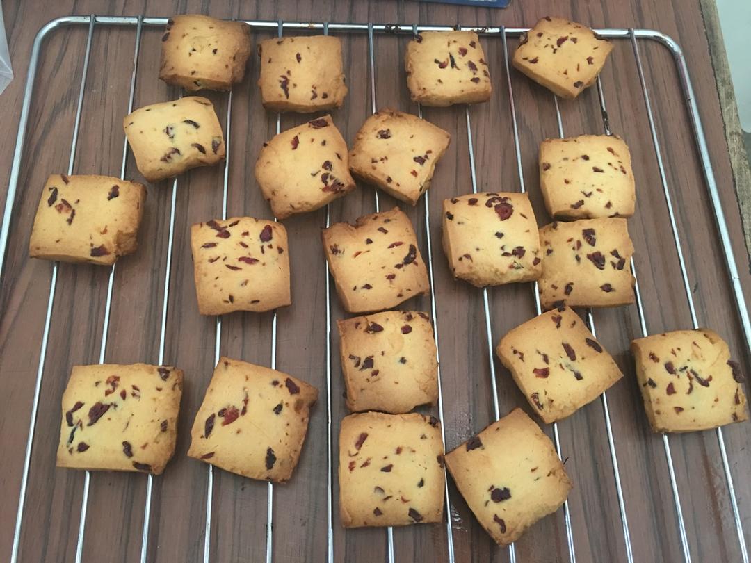 蔓越莓饼干（君之配方改良，易操作版）