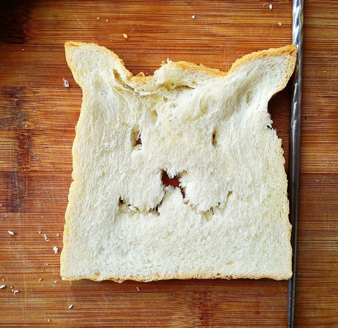 纯奶手撕吐司的做法 步骤1