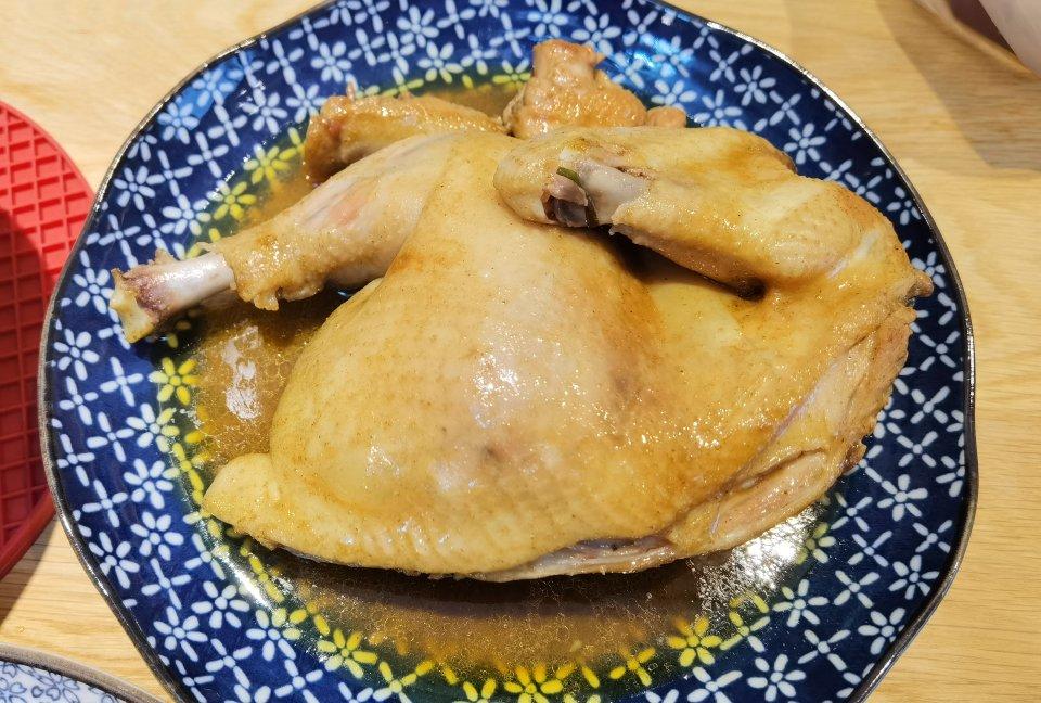 电饭煲盐焗鸡【手撕鸡】简易版