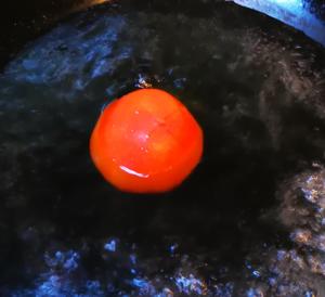 （素）菠菜炒番茄的做法 步骤2