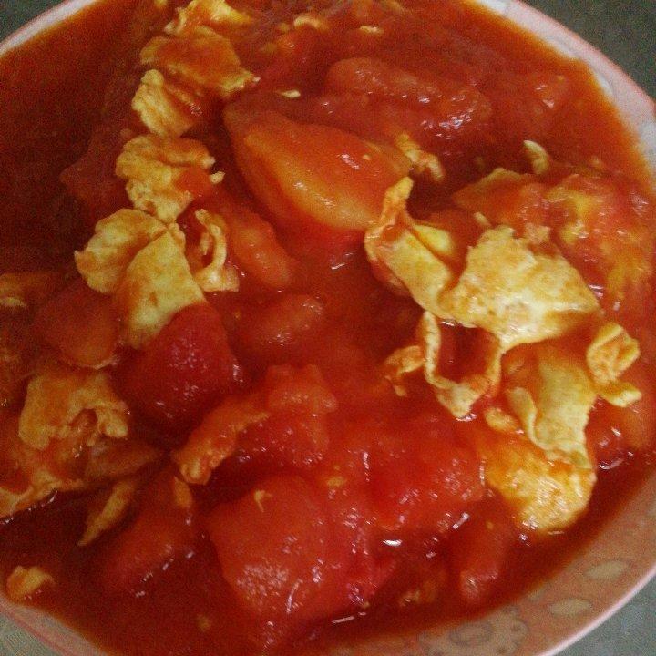 西红柿炒鸡蛋（嫩滑版）