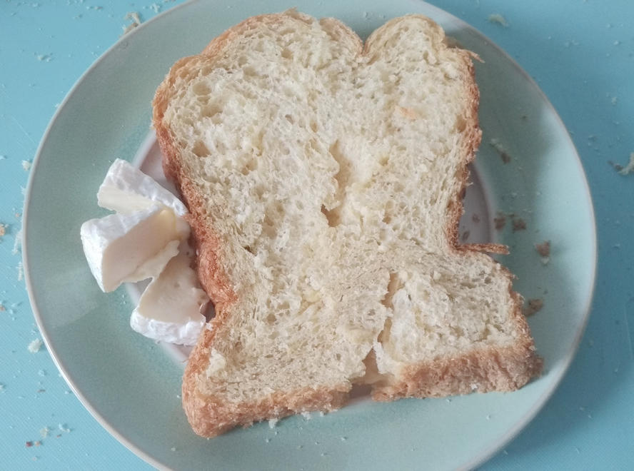 超级好吃的原味面包（面包机版）