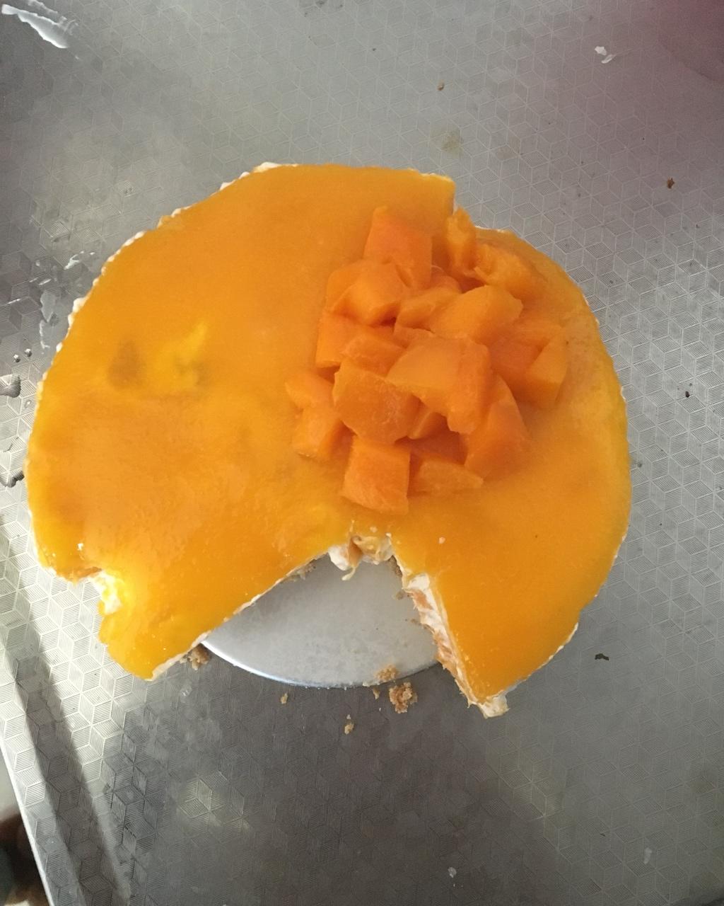 【视频】芒果慕斯（6寸） | 含镜面果胶配方