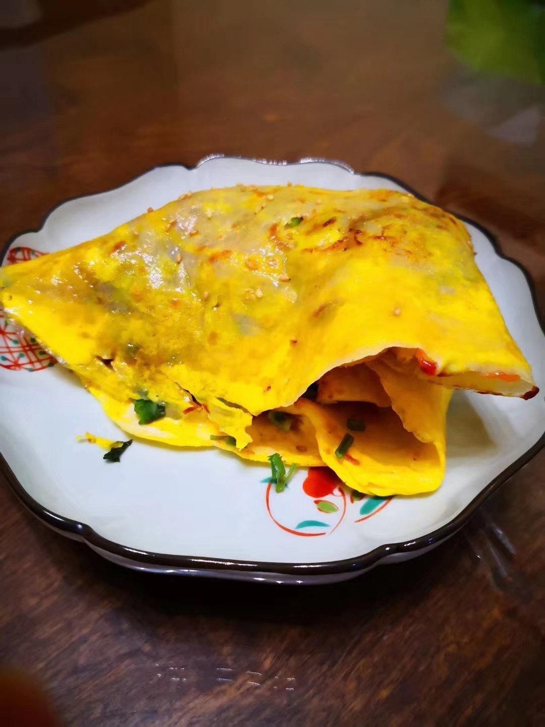天津卫的早餐～煎饼果子