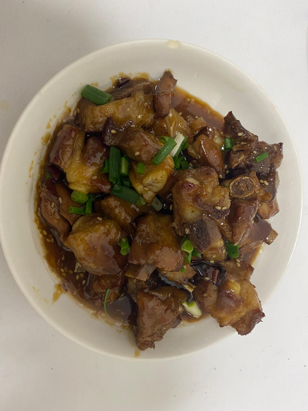 糖醋排骨（试验多次的最佳口感）