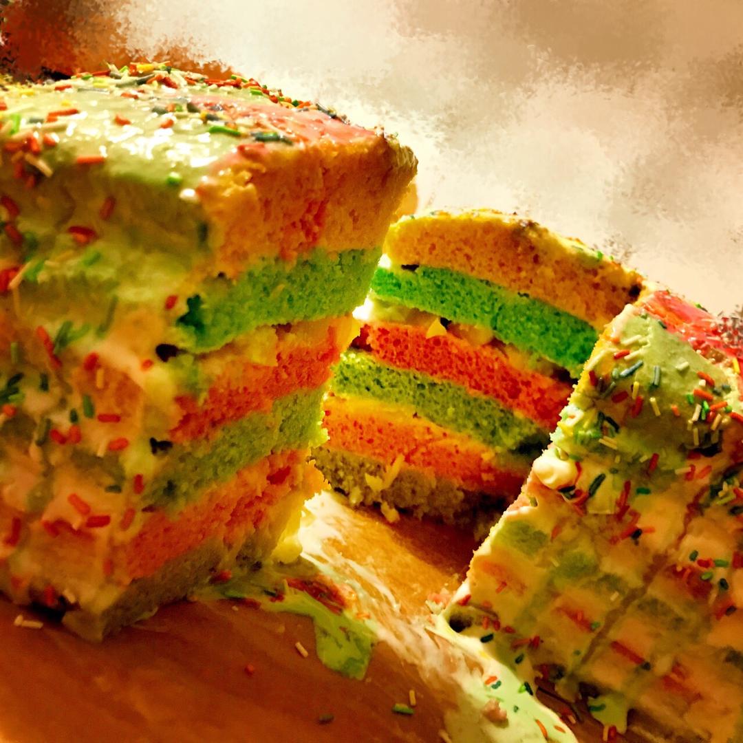 德国版彩虹蛋糕的做法