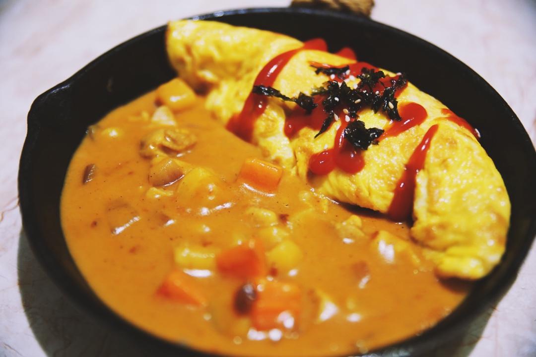 这是头牌了丨好吃的飞起来～🍛咖喱蛋包饭