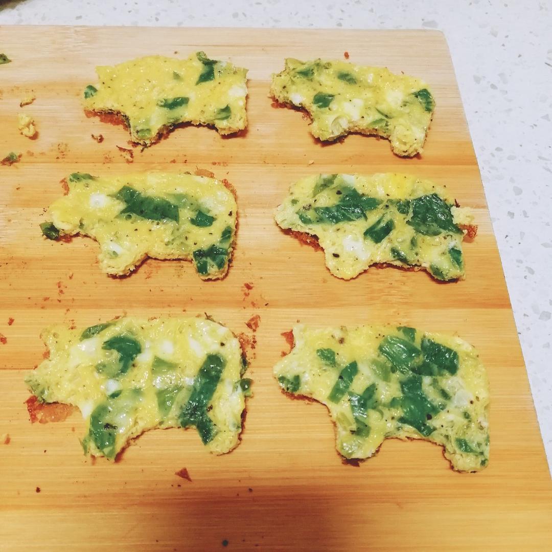 芦笋虾仁早餐蛋饼