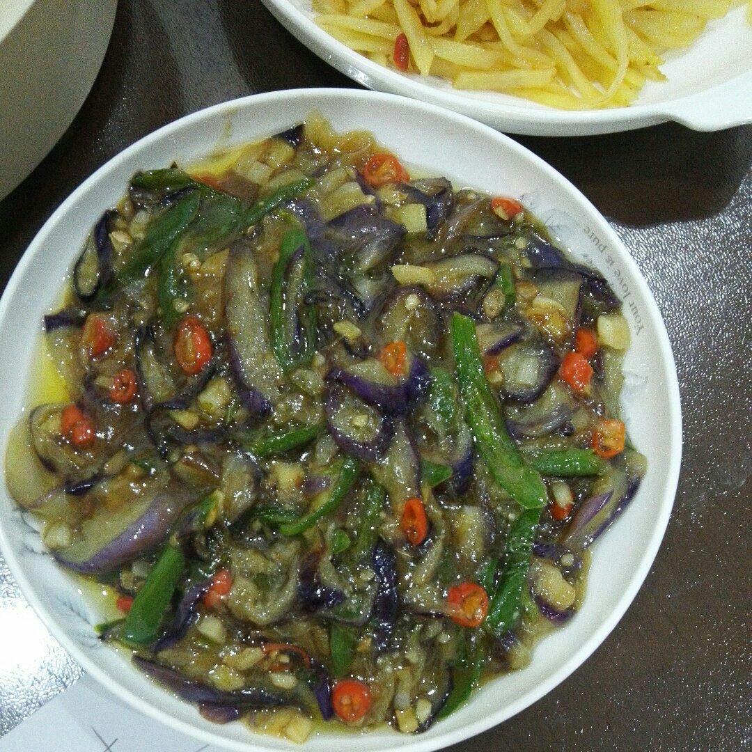红烧肉沫茄子