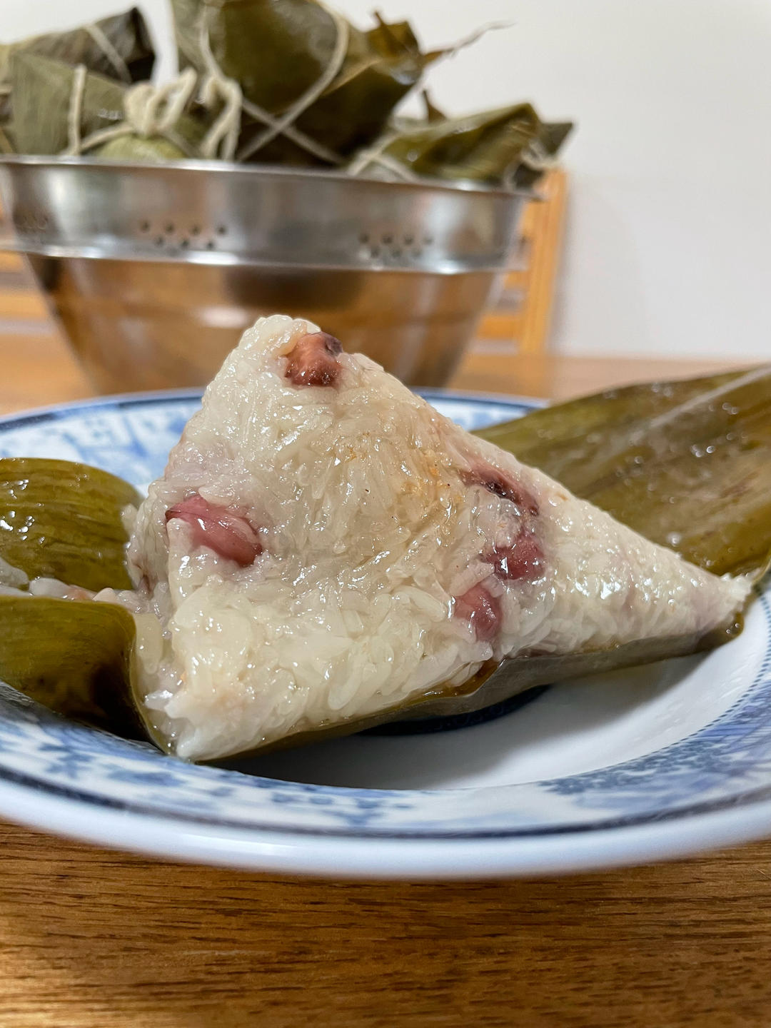 豆香咸肉粽