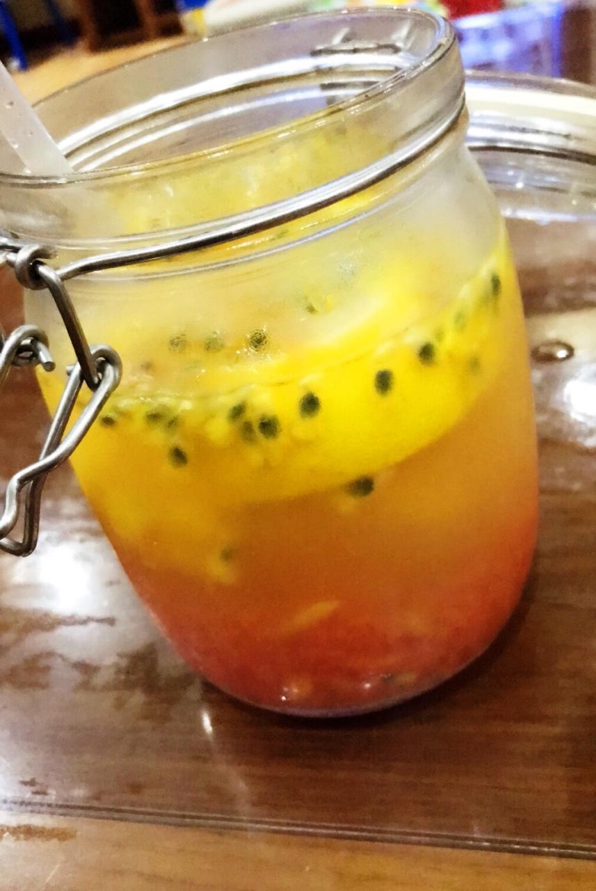 sue-75做的蜂蜜西柚汁