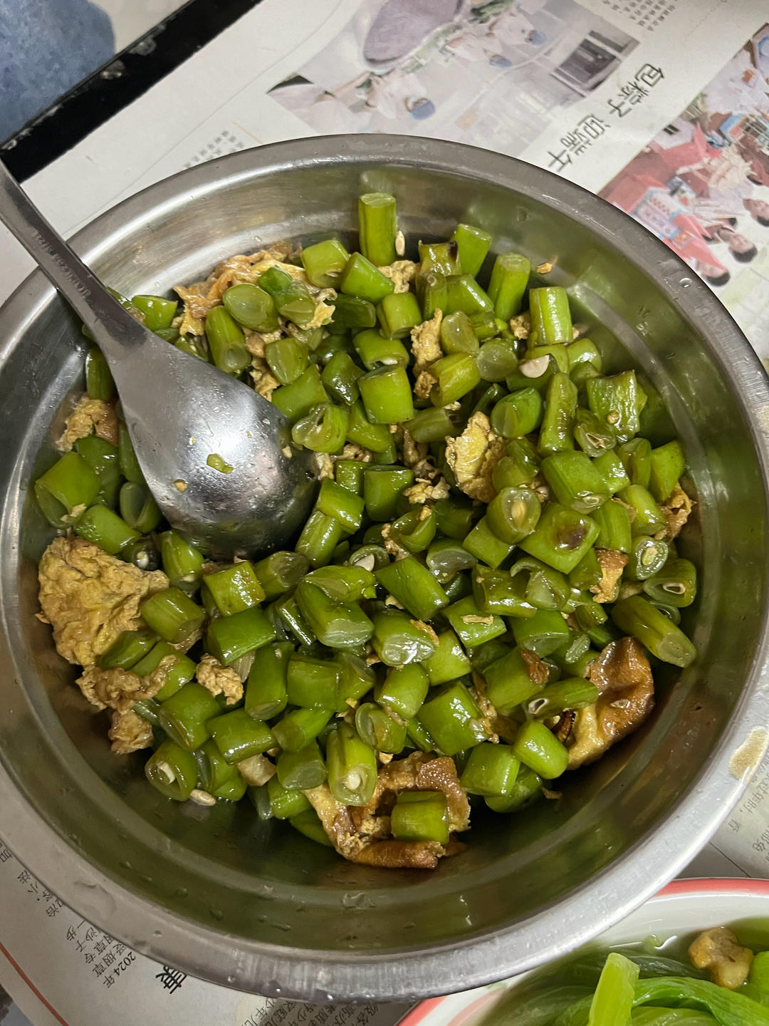 豆角炒蛋超级下饭菜，不好吃算我输