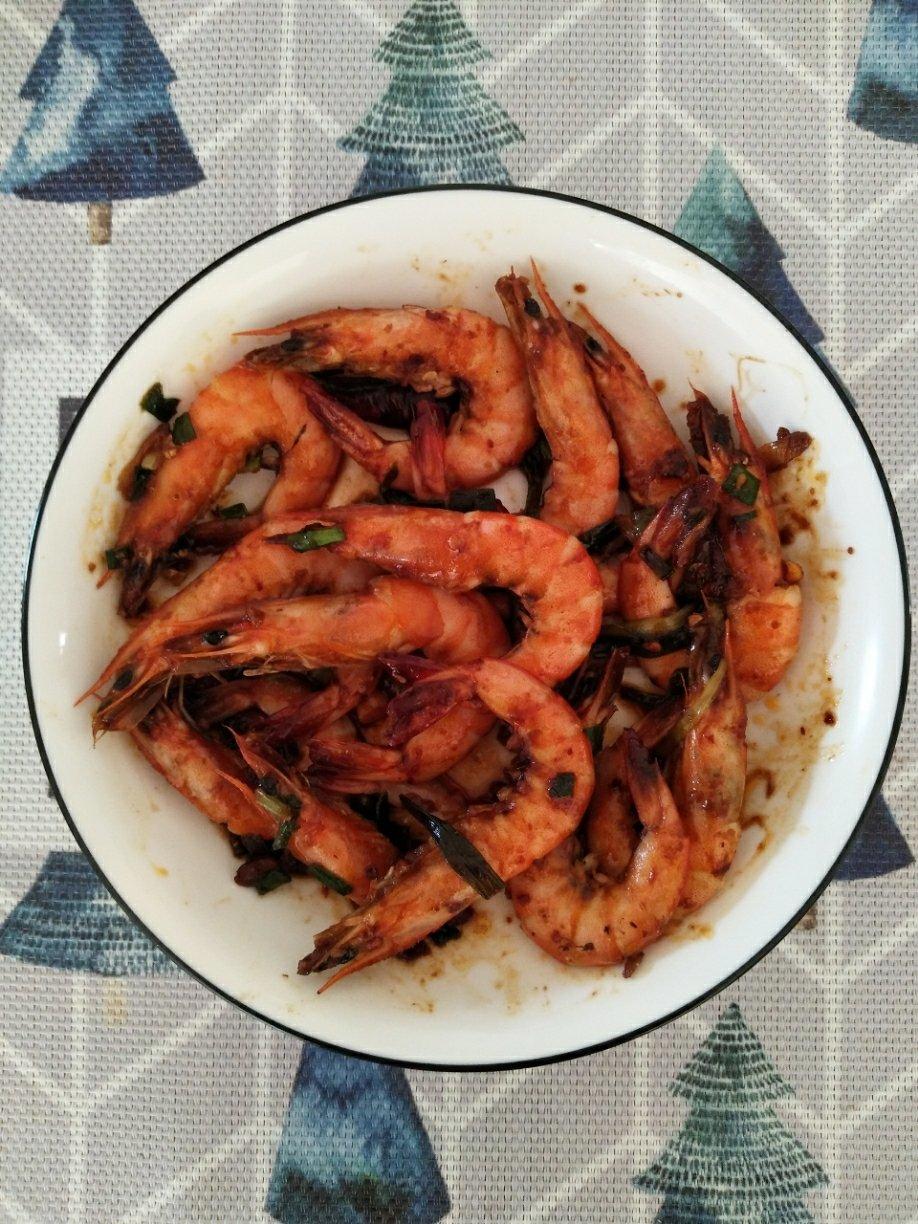 豆瓣香辣虾